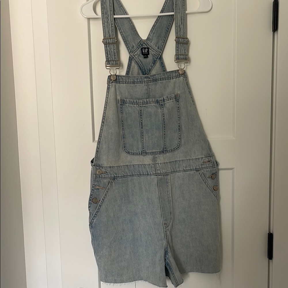GAP Denim Overalls in Light Blue